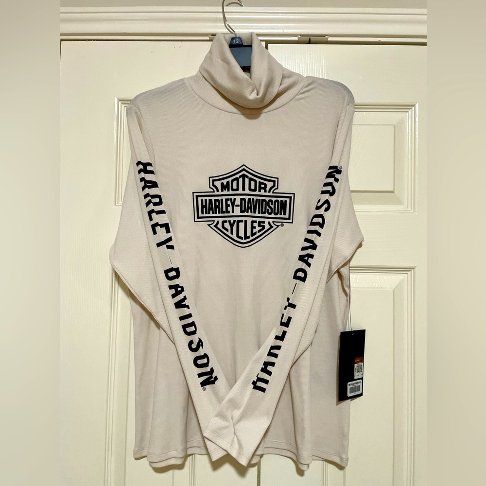 Harley Davidson ladies ribbed turtleneck NWT